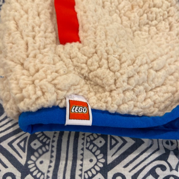 Lego for Target Sherpa Zip-Up Jacket – Infant 12 Months, Off-White Blue Red - Picture 6 of 8